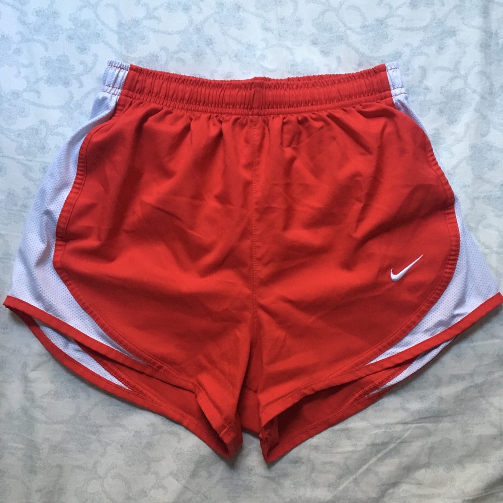 Nike Dri-Fit red running shorts XS